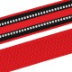 BronzeDog Mesh Ошейник для cобак c пластиковой пряжкой красный