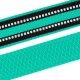 Bronzedog Mesh Ошейник для собак с металлической пряжкой ментоловый