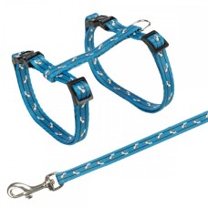 Trixie Cat Harness Шлея с поводком для кошек