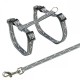 Trixie Cat Harness Шлея с поводком для кошек
