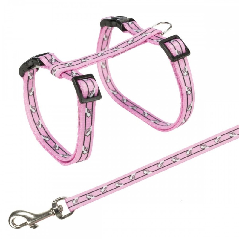 Trixie Cat Harness Шлея с поводком для кошек