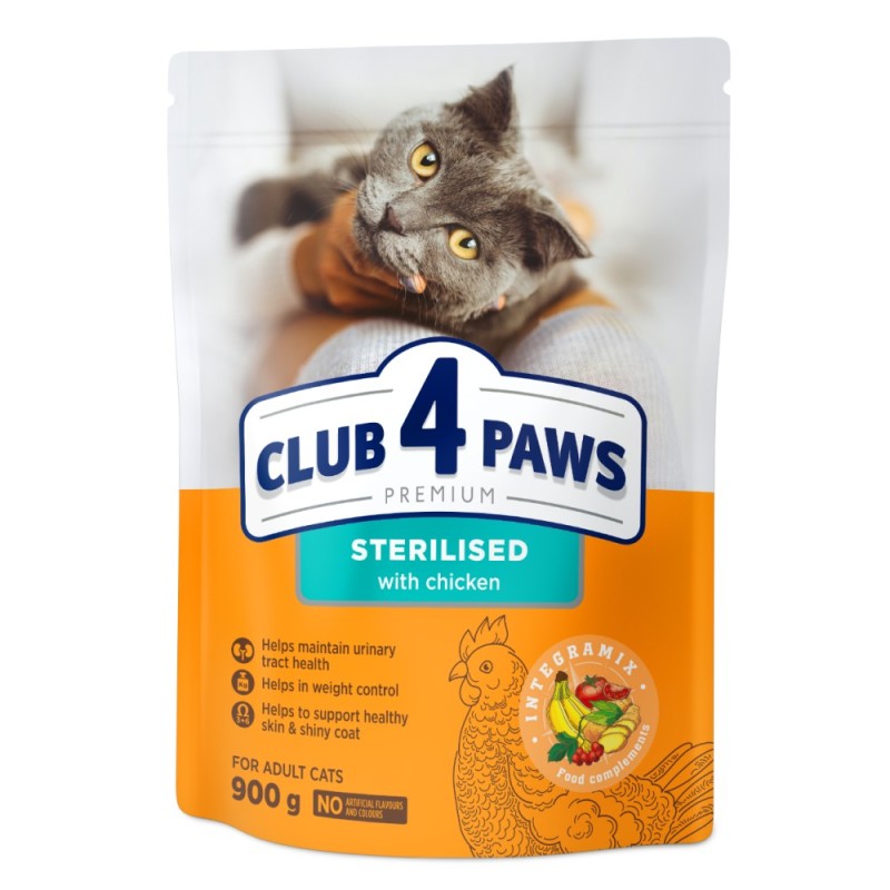Club 4 Paws Premium Sterilised Сухий корм для стерилізованих кішок