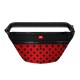 Collar Waudog Textile Поясная сумка - бананка Red plaid