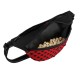 Collar Waudog Textile Поясная сумка - бананка Red plaid
