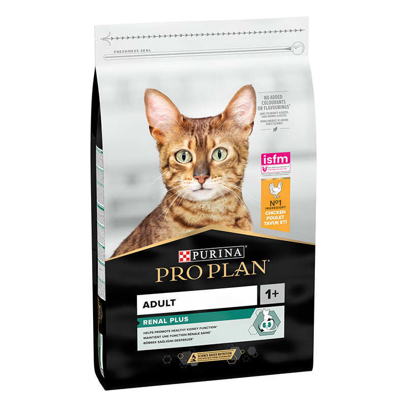 Pro Plan Adult Renal Plus Chicken Сухой корм для взрослых кошек с курицей