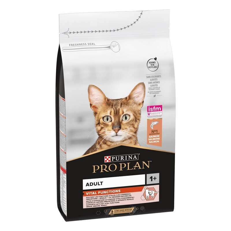 Pro Plan Adult Vital Functions Salmon Сухой корм для взрослых кошек с лососем