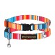 Bronzedog Urban West Ошейник для кошек нейлоновый с пластиковой пряжкой