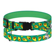 Bronzedog Urban FRUITS Ошейник для кошек авокадо