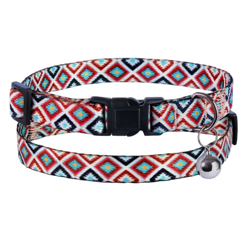 Bronzedog Urban Ошейник для кошек с пластиковой застежкой гуцульский