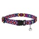 Bronzedog Urban Ошейник для кошек с пластиковой застежкой и колокольчиком гуцульский
