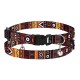 Bronzedog Urban Ошейник для кошек с пластиковой застежкой этнический