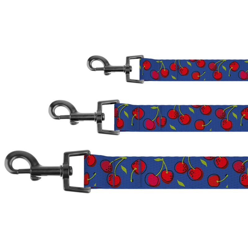 Bronzedog Urban FRUITS Поводок для собак нейлоновый вишyи