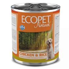 Farmina Ecopet Natural Dog Chicken & Rice Консерва для собак курица и рис