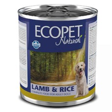 Farmina Ecopet Natural Dog Lamb & Rice Консерва для собак ягненок и рис