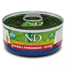Farmina N&D Grain Free Prime Chicken & Pomegranate Kitten Влажный корм для котят с курицей и гранатом