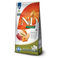 Farmina N&D Grain Free Pumpkin Duck & Cantaloupe Adult Medlum & Maxi Сухой корм для собак средних и крупных пород с уткой и дыней