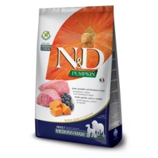 Farmina N&D Grain Free Pumpkin Lamb & Blueberry Adult Medlum & Maxi Сухой корм для собак средних и крупных пород с ягненком и черникой
