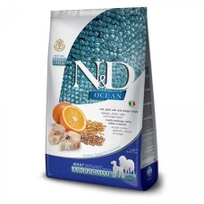 Farmina N&D Low Grain Ocean Ancestral Adult Medium & Maxi Сухой корм для собак средних и крупных пород с треской и апельсином
