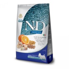 Farmina N&D Low Grain Ocean Ancestral Adult Mini Сухой корм для собак мелких пород с треской и апельсином