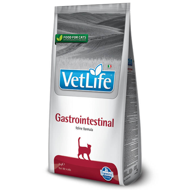 Farmina Vet Life Gastrointestinal Сухой лечебный корм для кошек при заболевании ЖКТ