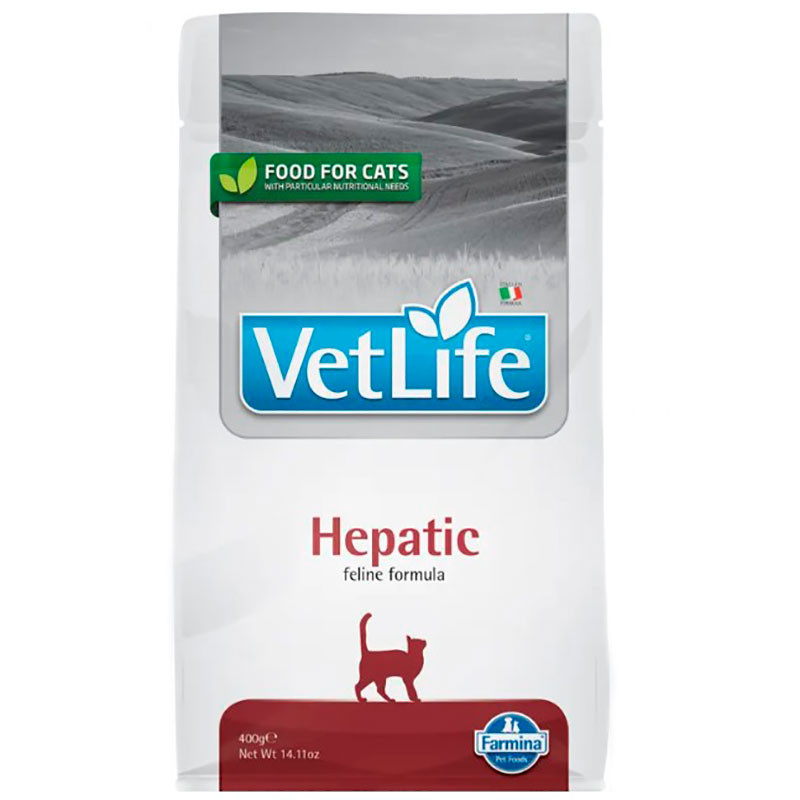 Farmina Vet Life Hepatic Сухой лечебный корм для кошек при хронической печеночной недостаточности