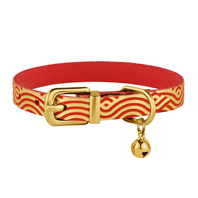 Bronzedog Classic Ошейник для кошек волна