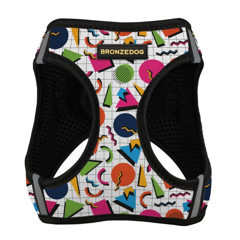 Bronzedog Sport Vest Шлея для собак геометрия