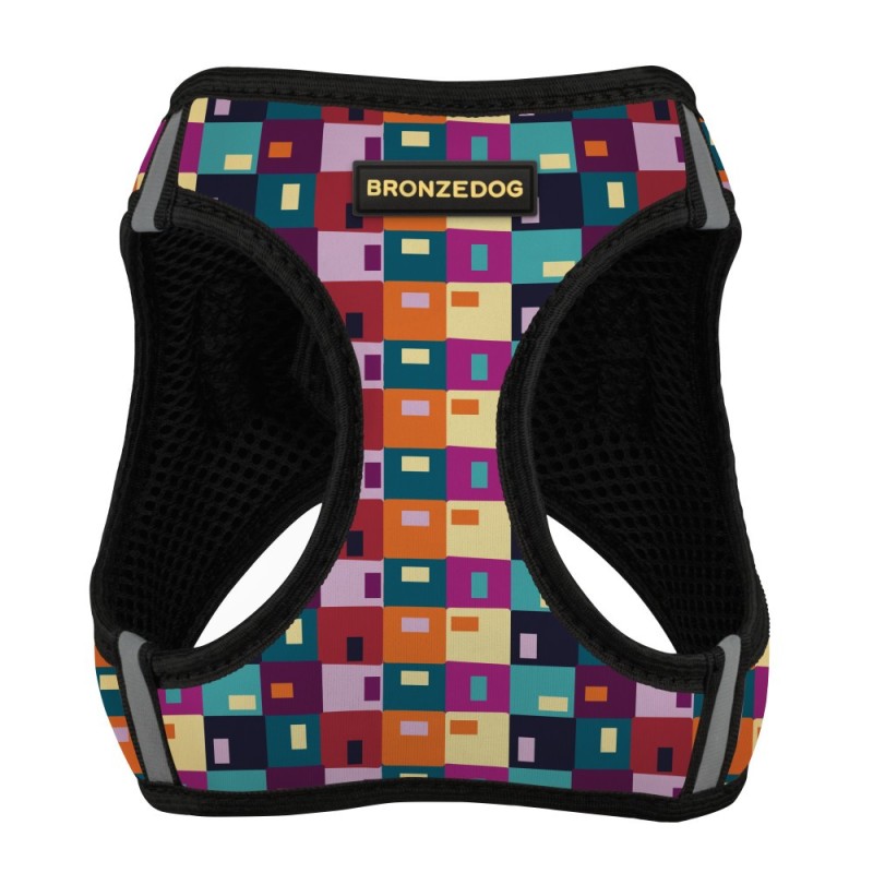 Bronzedog Sport Vest Шлея для собак печворк