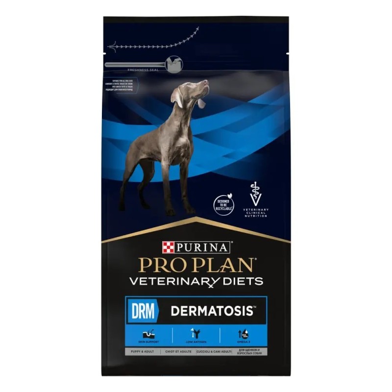 Dermato Protein リスタンプ用 ダーマP Pro 30ml Pro Plan Veterinary Diets DRM Dermatosis Лечебный корм для собак