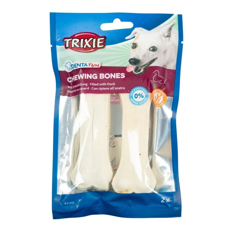 Trixie Denta Fun Duck Chewing Bones Лакомства для собак жевательная косточка с уткой