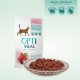 Optimeal Cat Adult Консервы для взрослых кошек с телятиной в клюквенном соусе