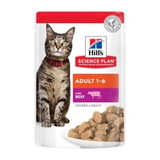 Hills Science Plan Feline Adult Beef Консервы для взрослых кошек с говядиной