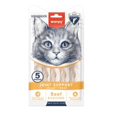 Wanpy Functional Creamy Lickable Treats Joint Suppor Лакомства для кошек жидкое для суставов