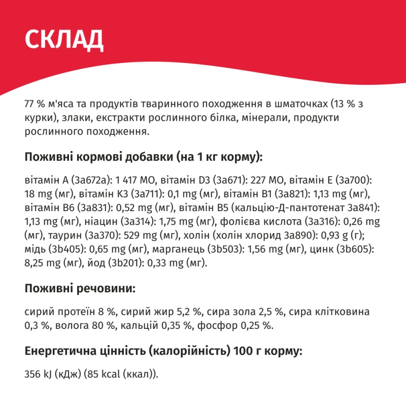Мяу Консерви для кошенят