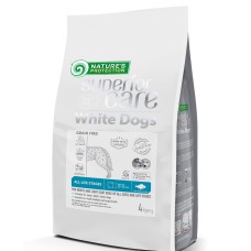 Nature's Protection Superior Care White Dogs Grain Free White Fish All Sizes and Life Stages Беззерновой корм для взрослых собак всех возрастов